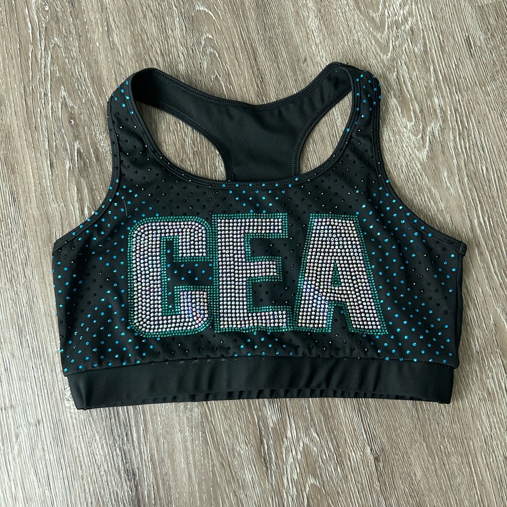 Cheer Extreme Allstars CEA Sports Bra Adult Small
